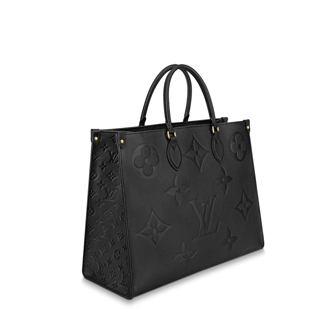 Louis Vuitton ONTHEGO GM Monogram Handbag M44925 Black 